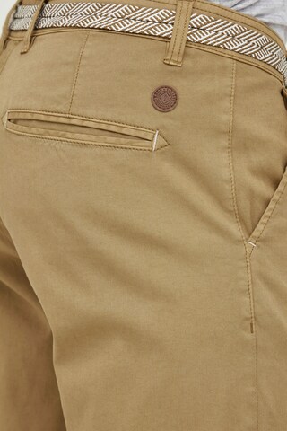 !Solid Regular Broek 'Maris' in Bruin