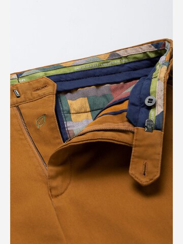 Regular Pantalon chino MEYER en orange