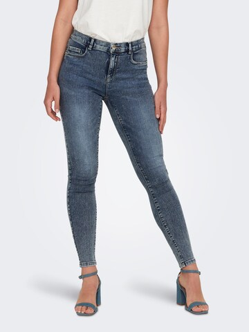 Skinny Jean 'RAIN' ONLY en bleu : devant