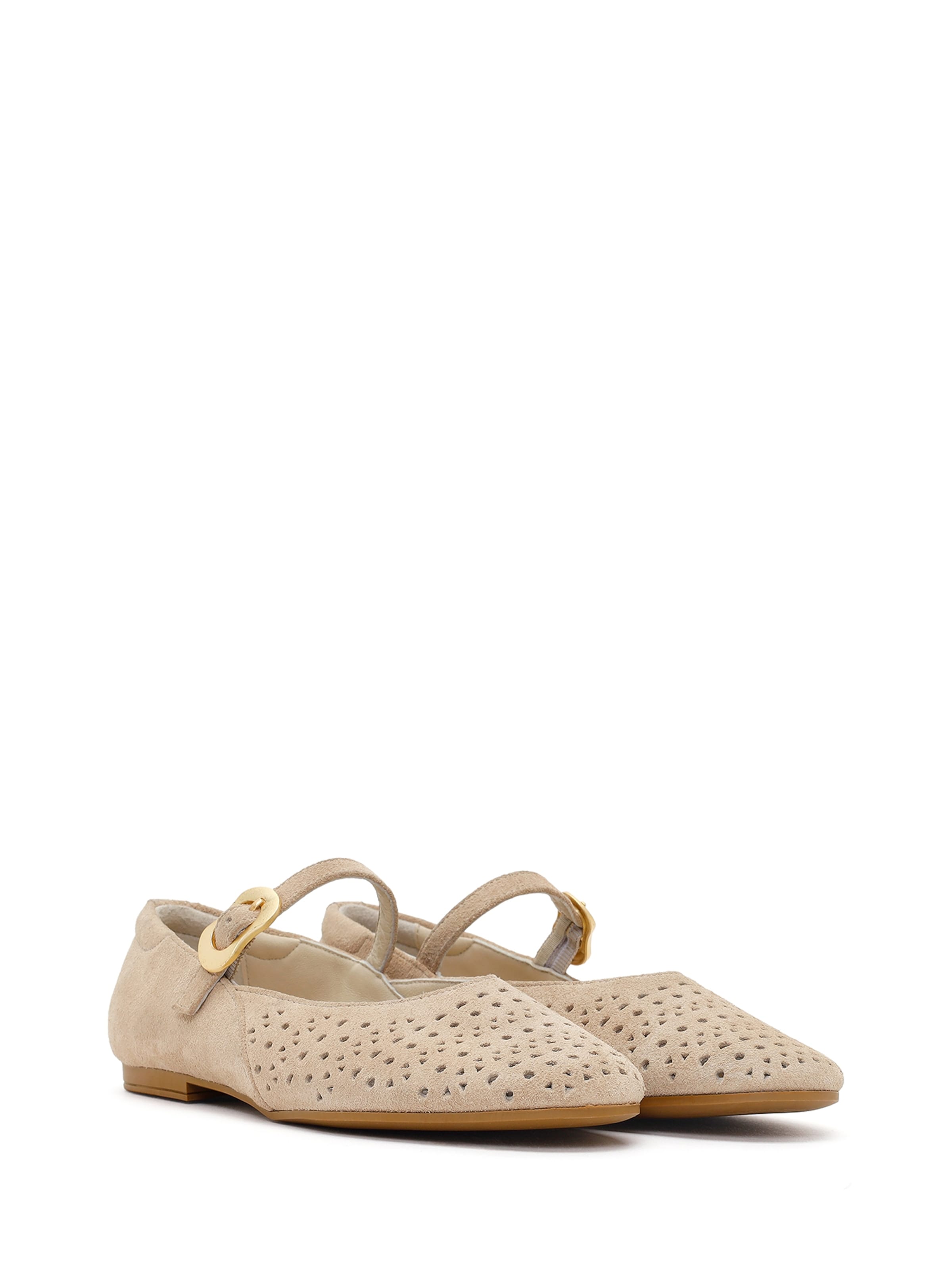 Derimod Ballerina in Beige