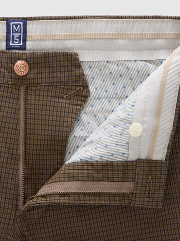 Regular Pantalon chino MEYER en marron