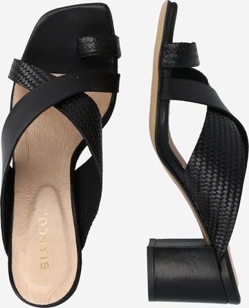 Bianco T-Bar Sandals 'BIABEONNA' in Black