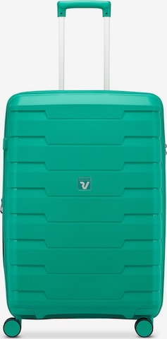 Roncato Trolley 'Skyline 2.0' in Grün: Vorderseite