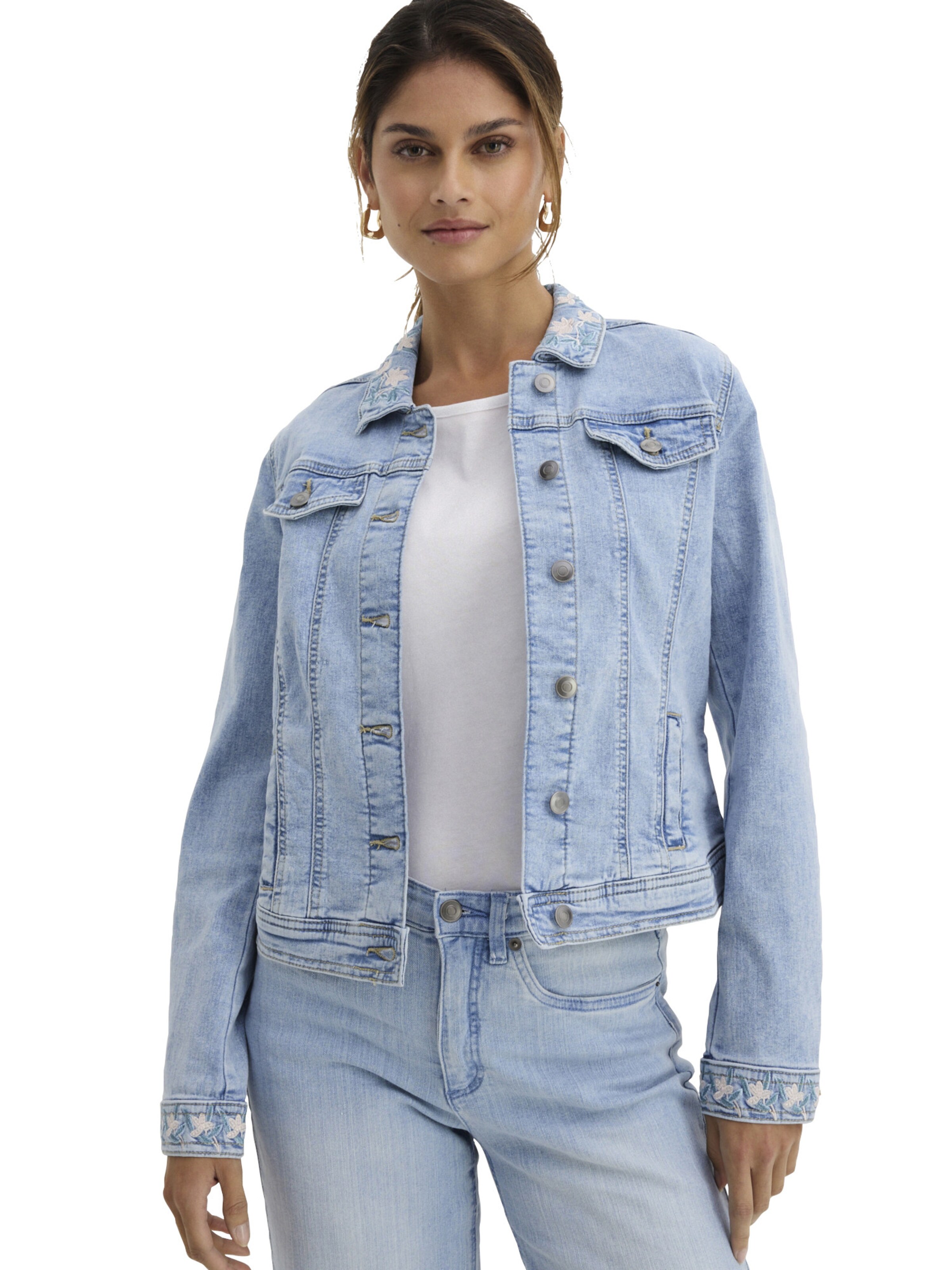 bonprix Tussenjas in Blauw: voorkant