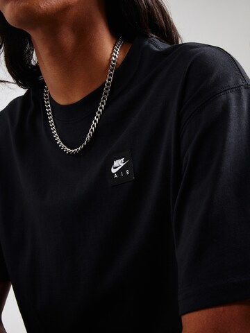 Nike Sportswear Тениска 'AIR' в черно