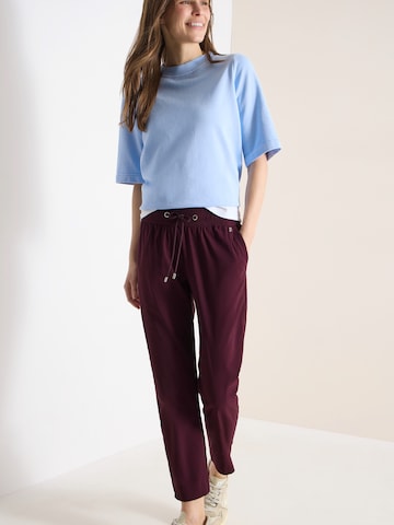 CECIL Regular Broek 'Tracey' in Rood: voorkant