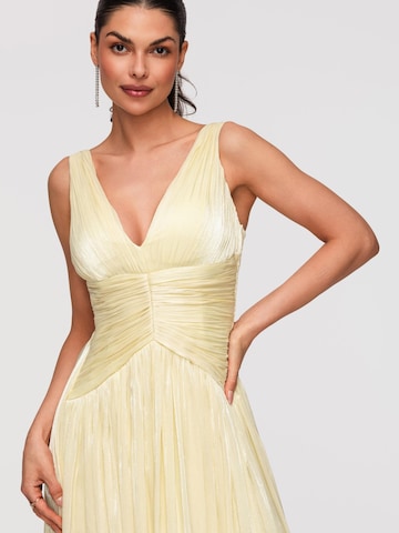 Ombre Abendkleid‌‌‌ in Gelb