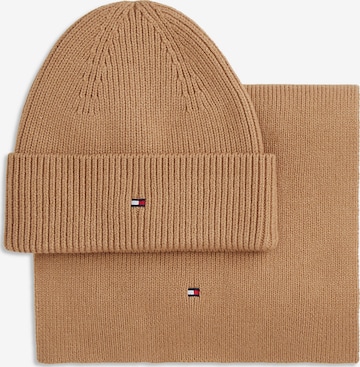 TOMMY HILFIGER Шапка в Коричневый: спереди