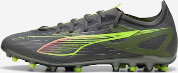 Ghete de fotbal 'Ultra 5 Match' de la PUMA pe gri: față