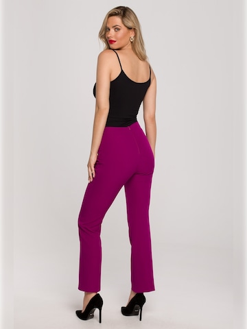 Makover - Slimfit Pantalón en lila