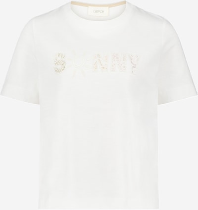 Cartoon Printshirt mit Rundhalsausschnitt in XS in creme, Produktansicht