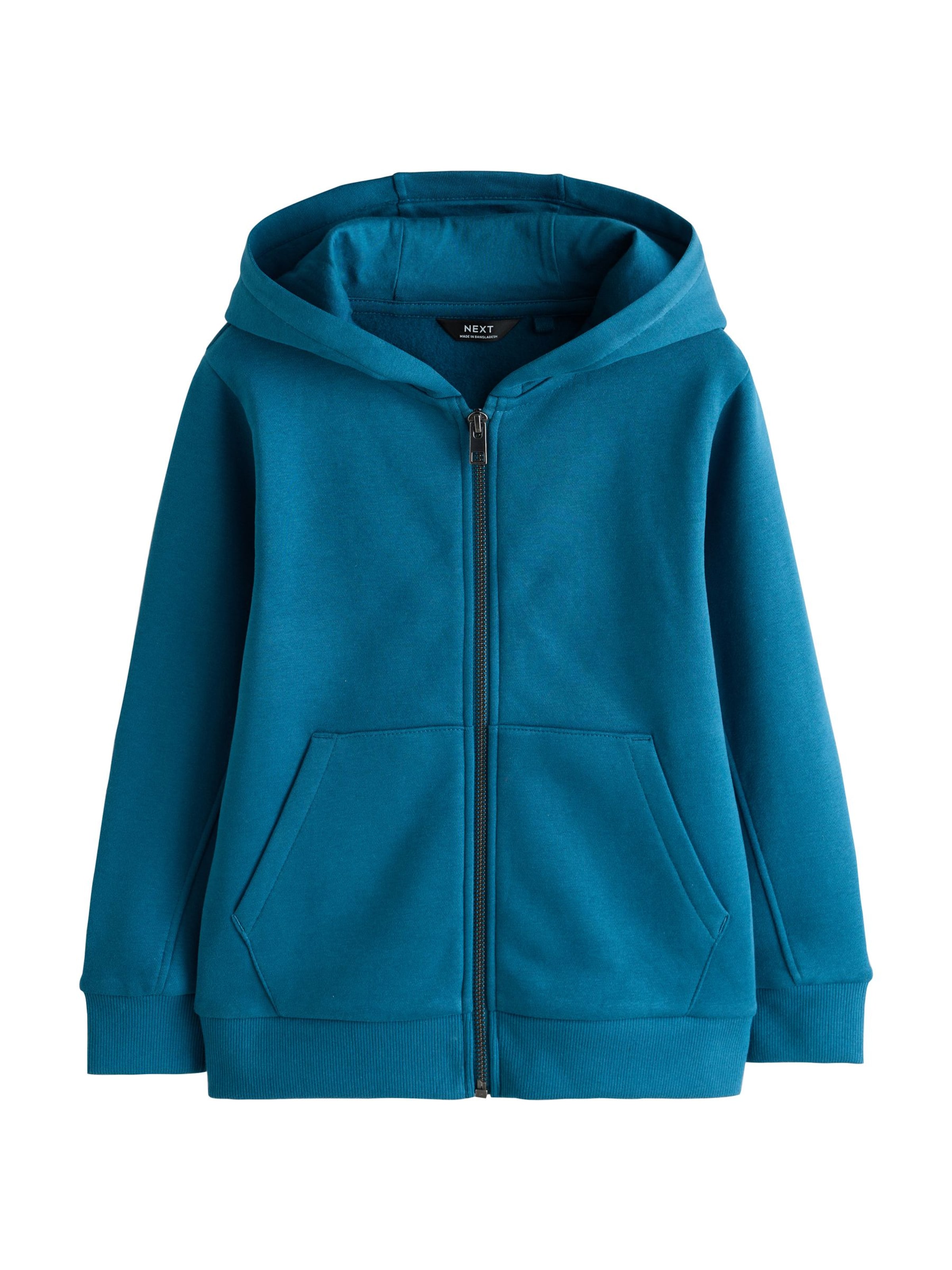 Next Veste de survêtement en 98 en bleu cyan, Vue avec produit