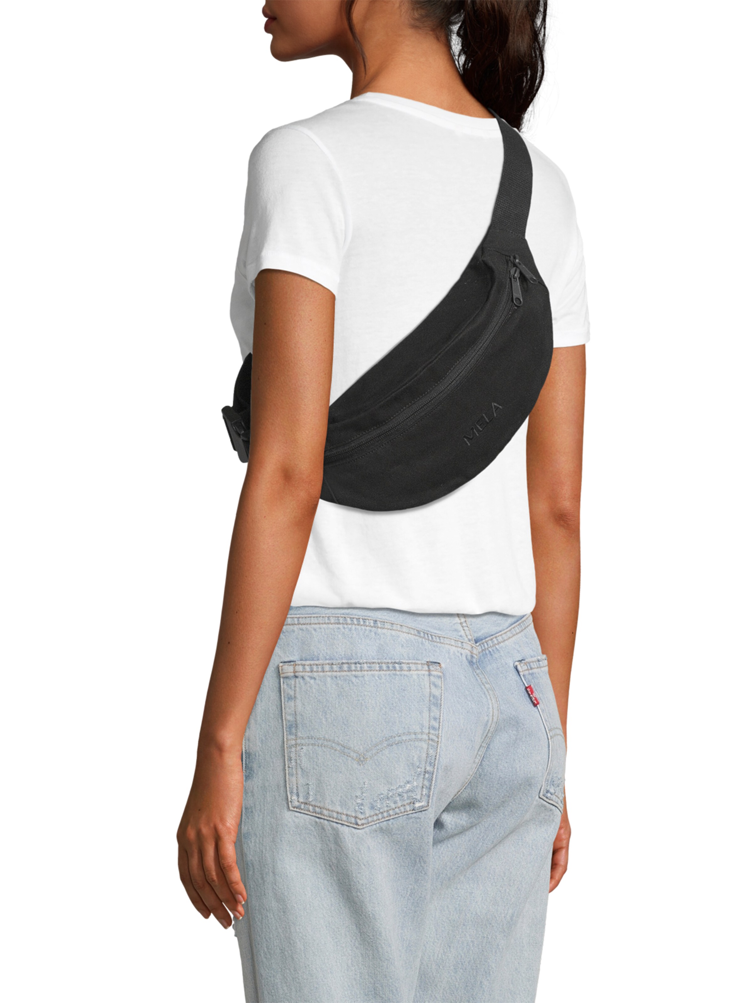 MELA Gürteltasche in Schwarz