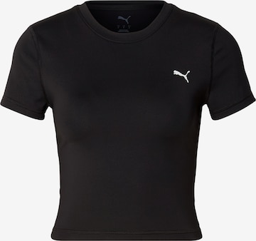 PUMATehnička sportska majica - crna boja: prednji dio