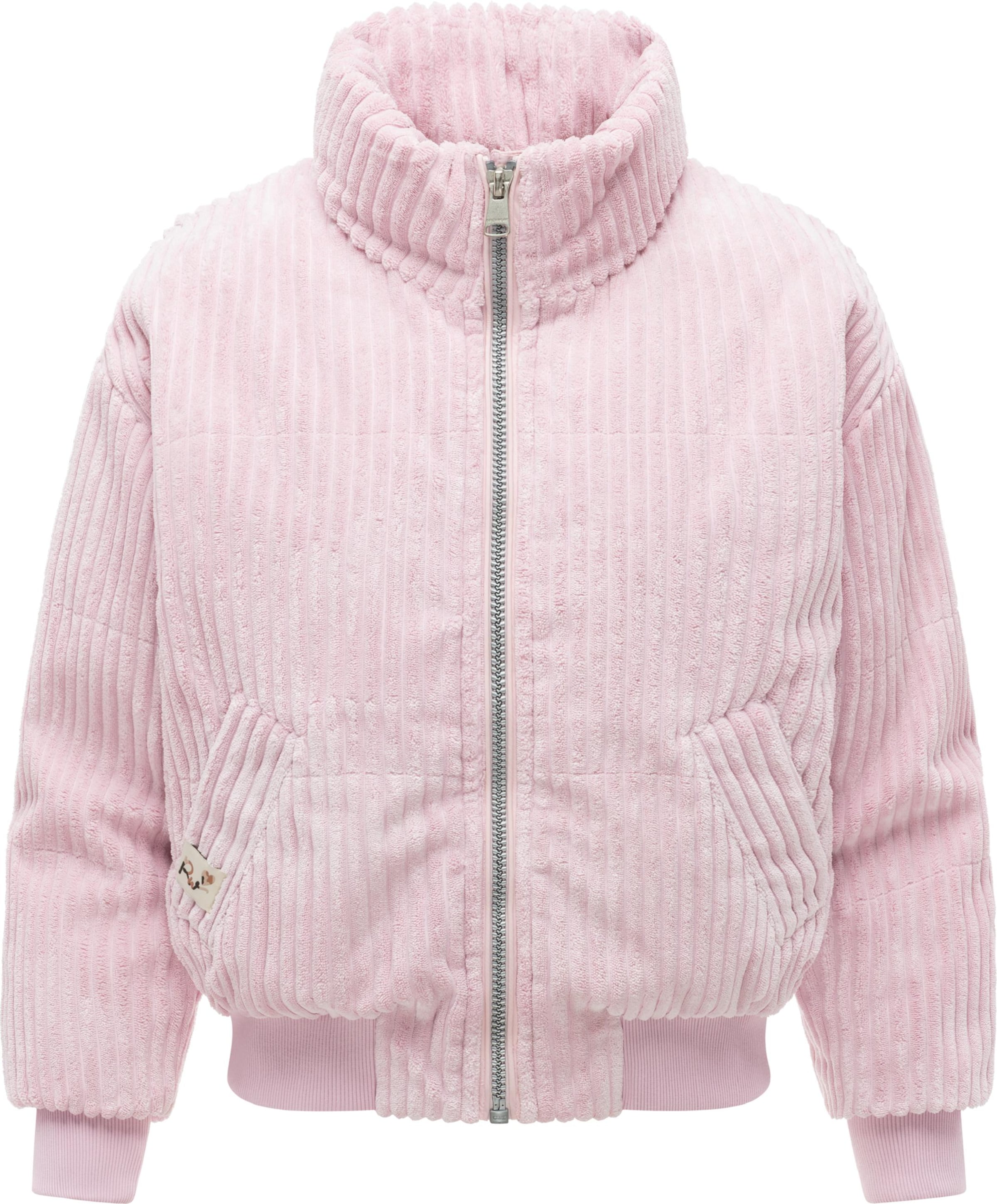 Giacca invernale di Ragwear in rosa: frontale