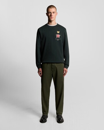 Lyle & Scott Sweatshirt 'Rose and Crown' in Blauw