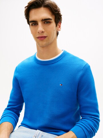 TOMMY HILFIGER Пуловер 'ESSENTIAL' в синьо