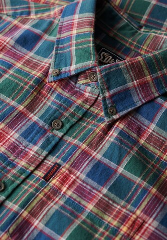 Superdry Regular fit Blouse in Groen