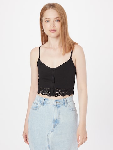 ABOUT YOU Top 'Silva Top' in Black: front
