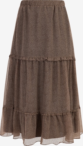 DreiMaster Vintage Skirt in Brown: front