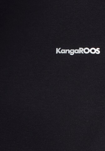 KangaROOS Shirt in Schwarz