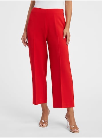 Orsay Wide Leg Hose in Rot: predná strana