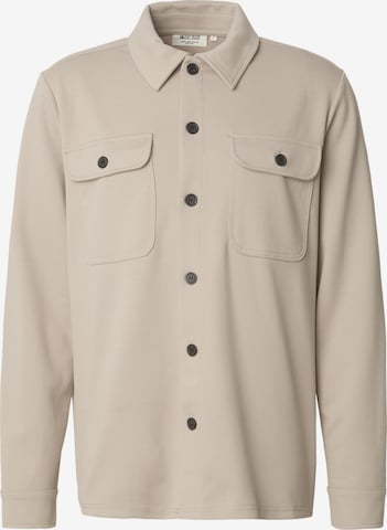 Coupe regular Chemise 'Nello' INDICODE JEANS en gris : devant