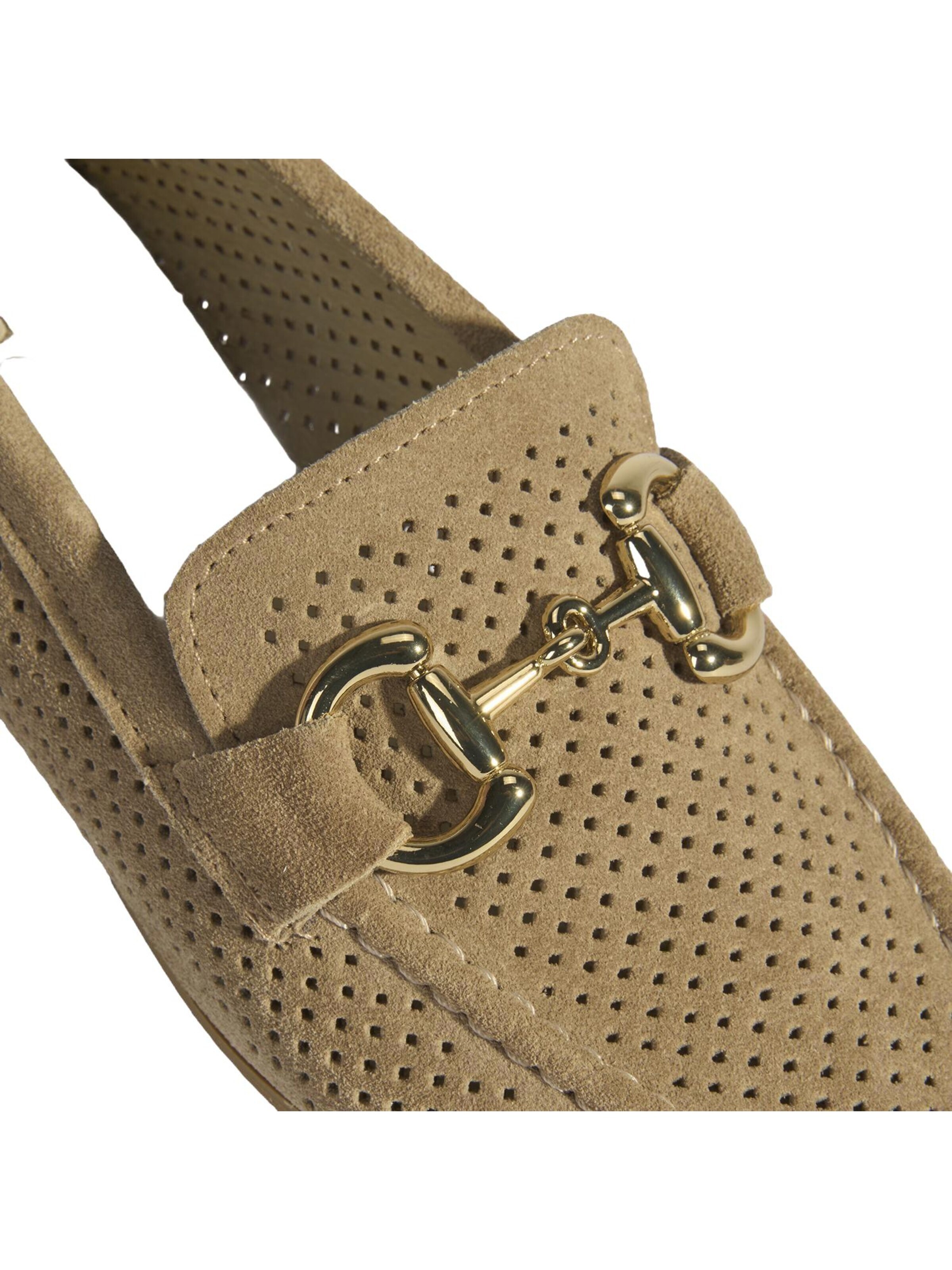 Desa - Mocasines 'Slip-Ons' en beige