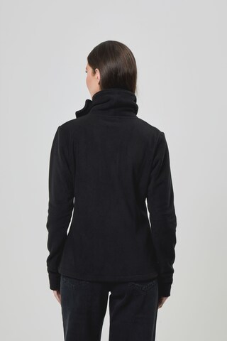 BENCH Fleece Jacket 'Finish' in Black
