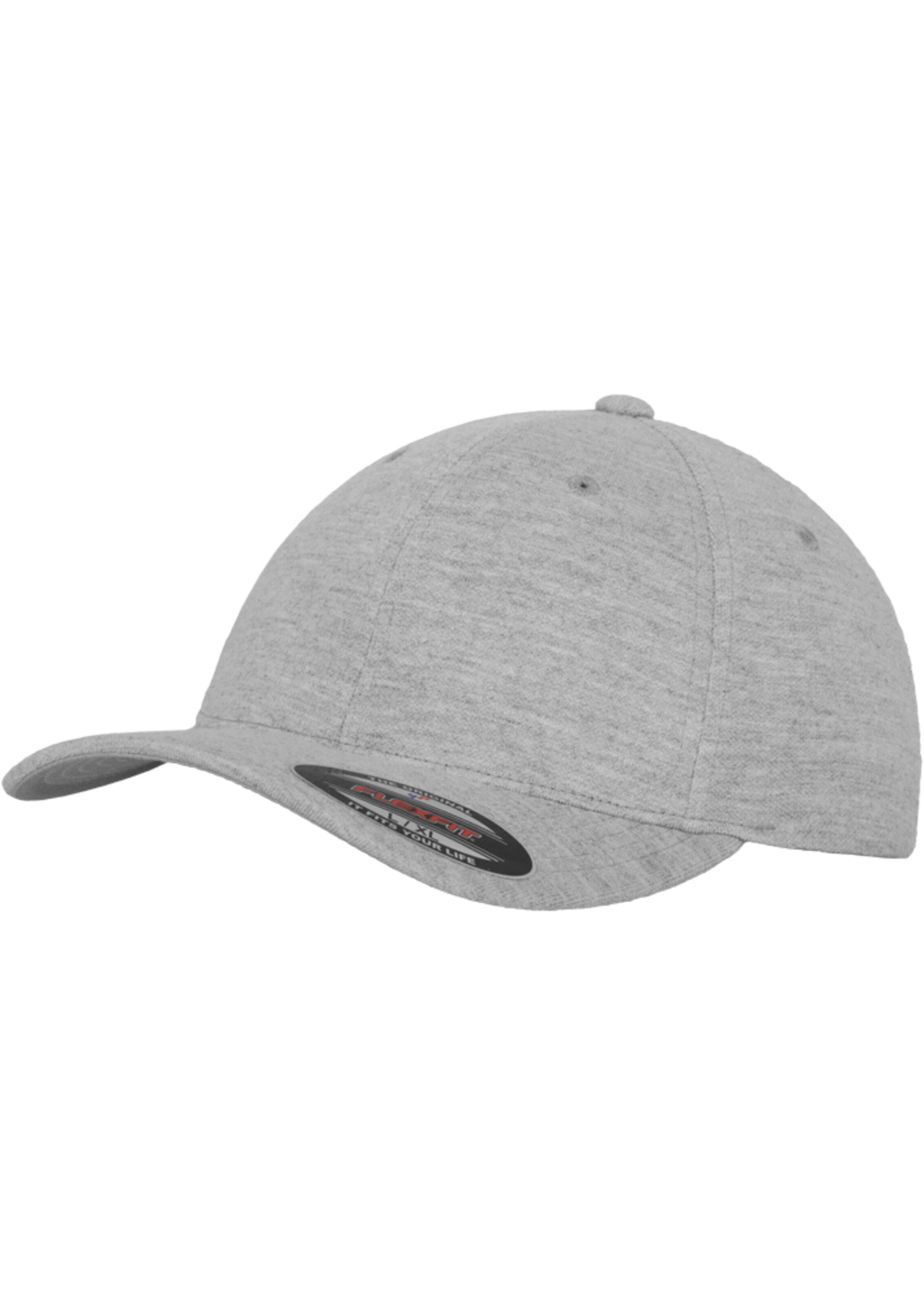 Flexfit Cap in Grau: Vorderseite