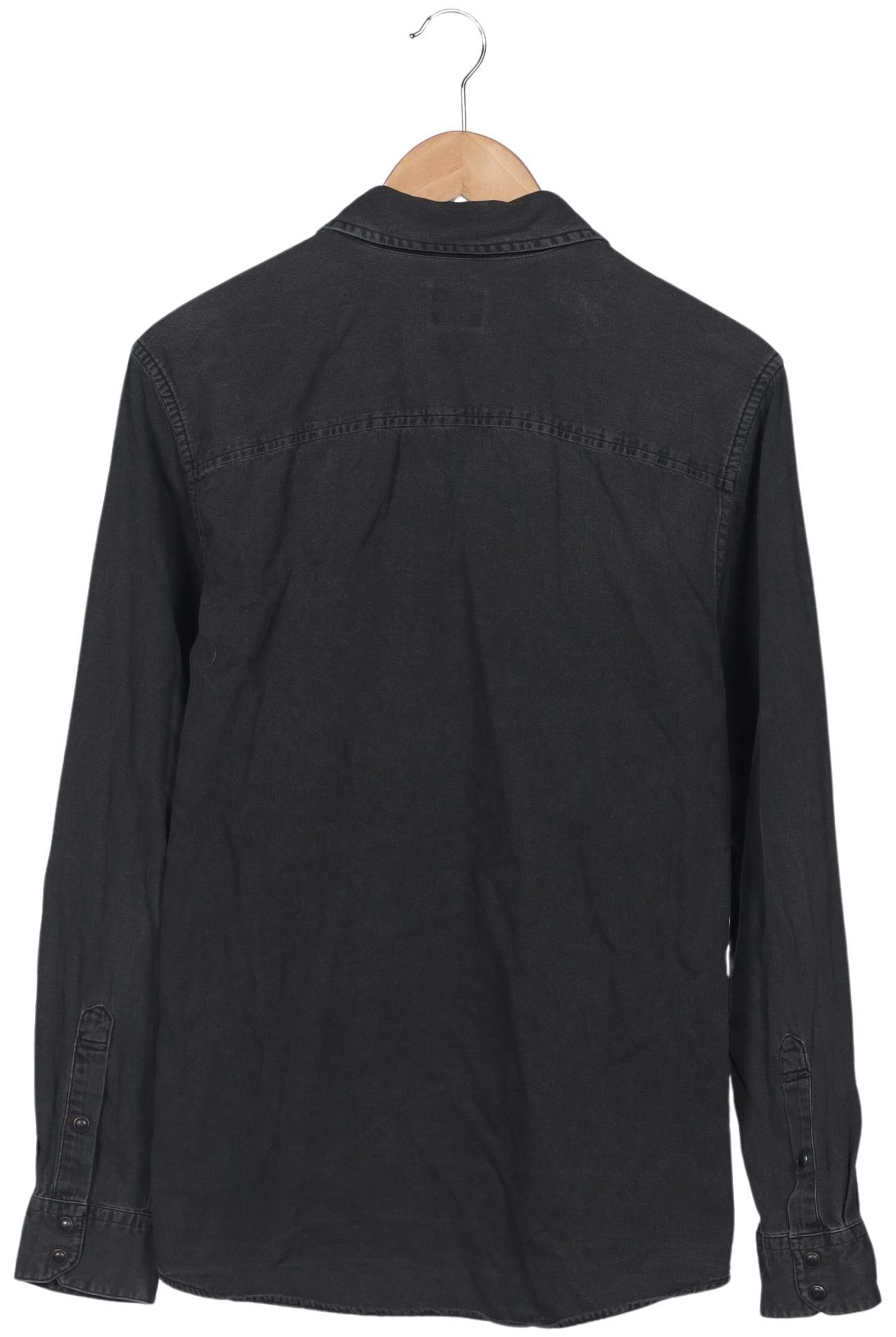 JACK & JONES Button Up Shirt in S in Grey