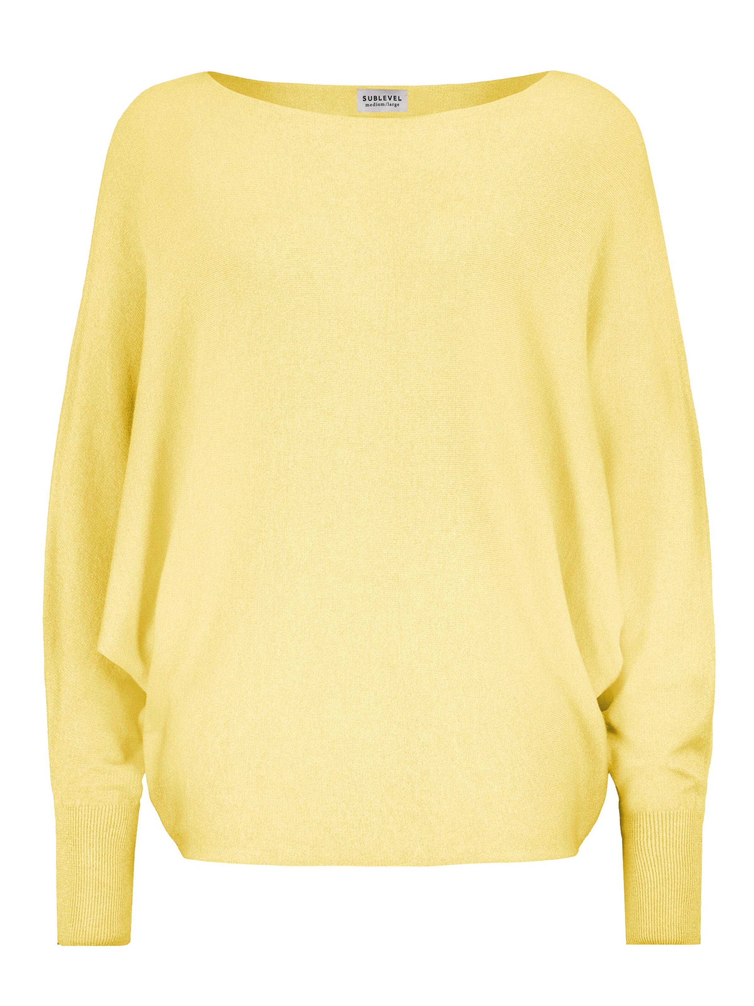 Sublevel Sweater in Yellow: front