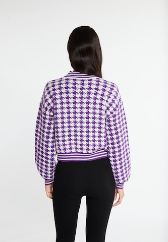 Pull-over faina en violet