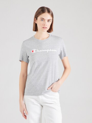 Tricou de la Champion Authentic Athletic Apparel pe gri: față
