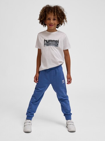 Hummel Tapered Sports trousers in Blue