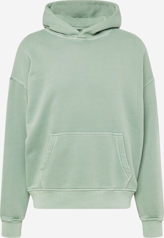 Abercrombie & Fitch Sweatshirt 'ESSENTIAL' in Groen: voorkant