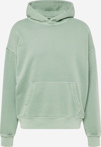 Sweat-shirt 'ESSENTIAL' Abercrombie & Fitch en vert : devant