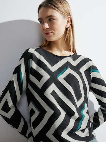 CECIL Pullover in Schwarz