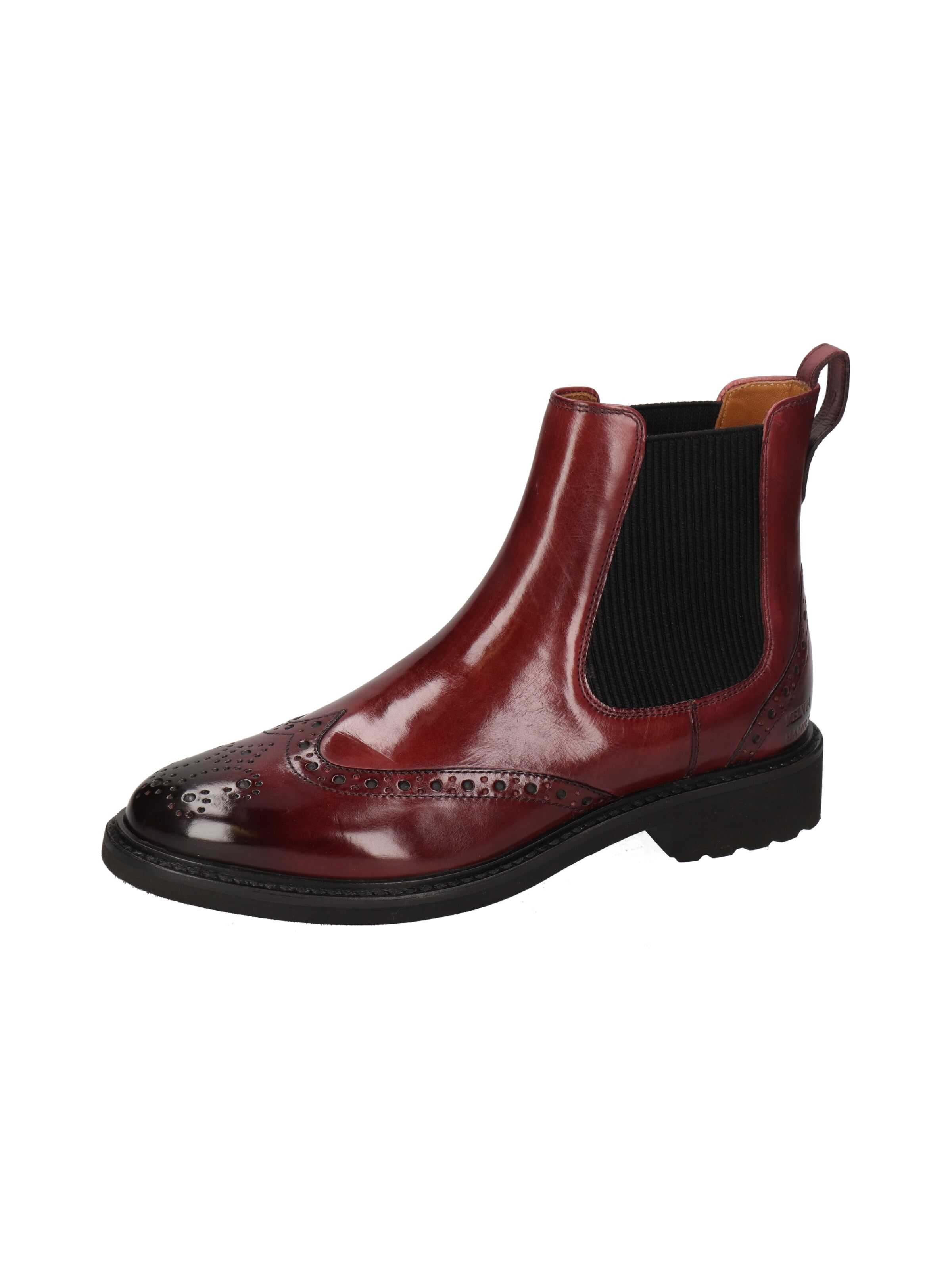 MELVIN & HAMILTON Chelsea Boots 'Selina 29' in Red: front