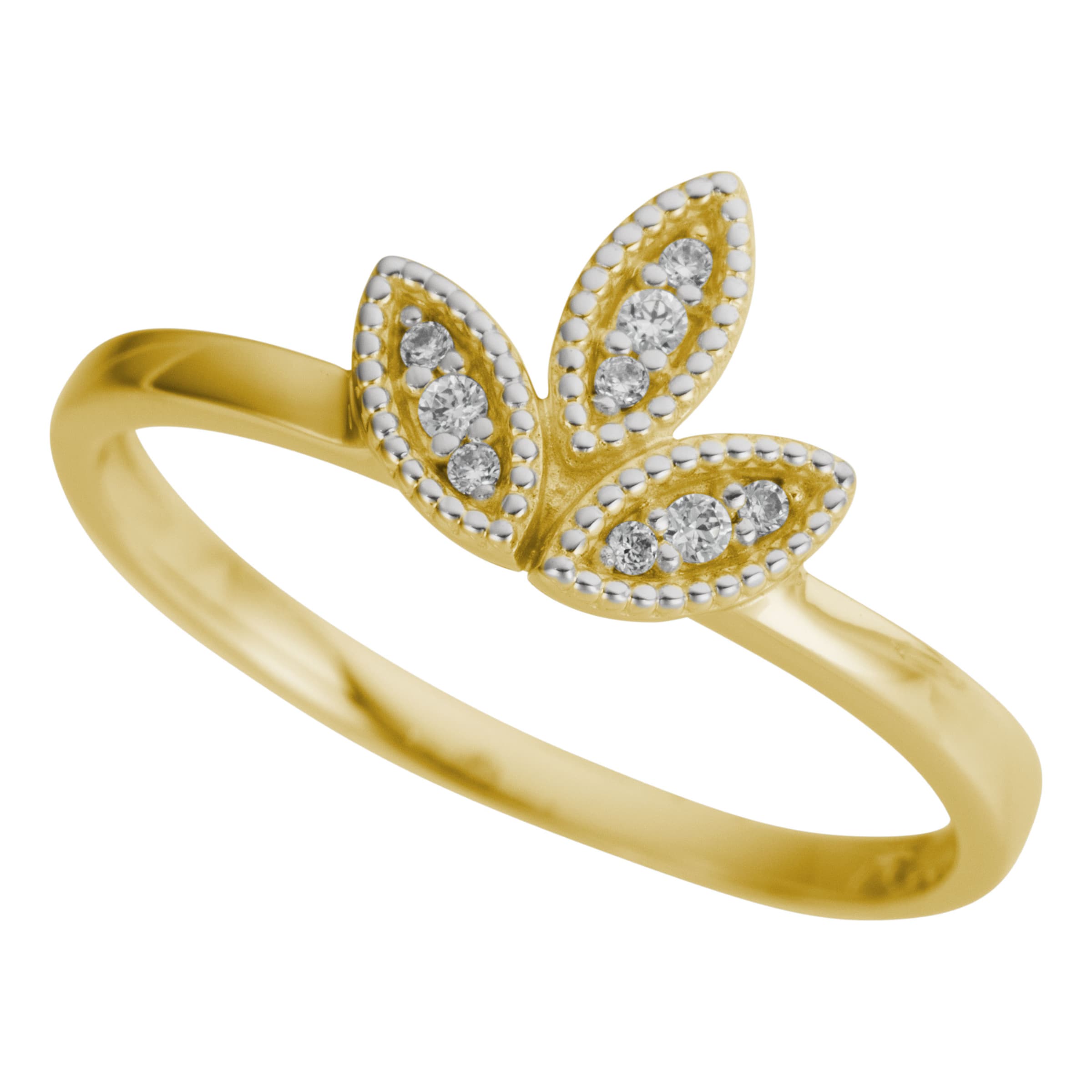 FIRETTI Ring in Gold: Vorderseite