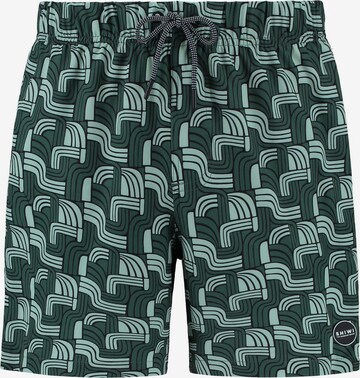 Shiwi Swimming shorts 'pacific surf 4-way stretch' in Green: front