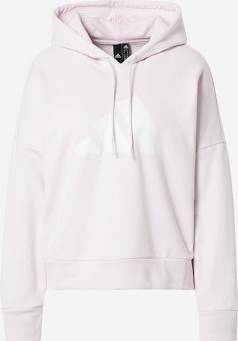 ADIDAS PERFORMANCE Sweatshirt 'Future Icons' in Pink: predná strana