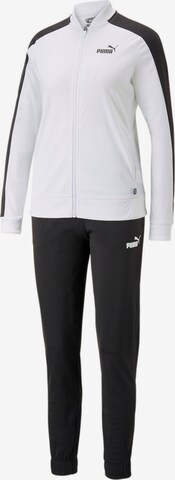 Completo sportivo di PUMA in bianco: frontale