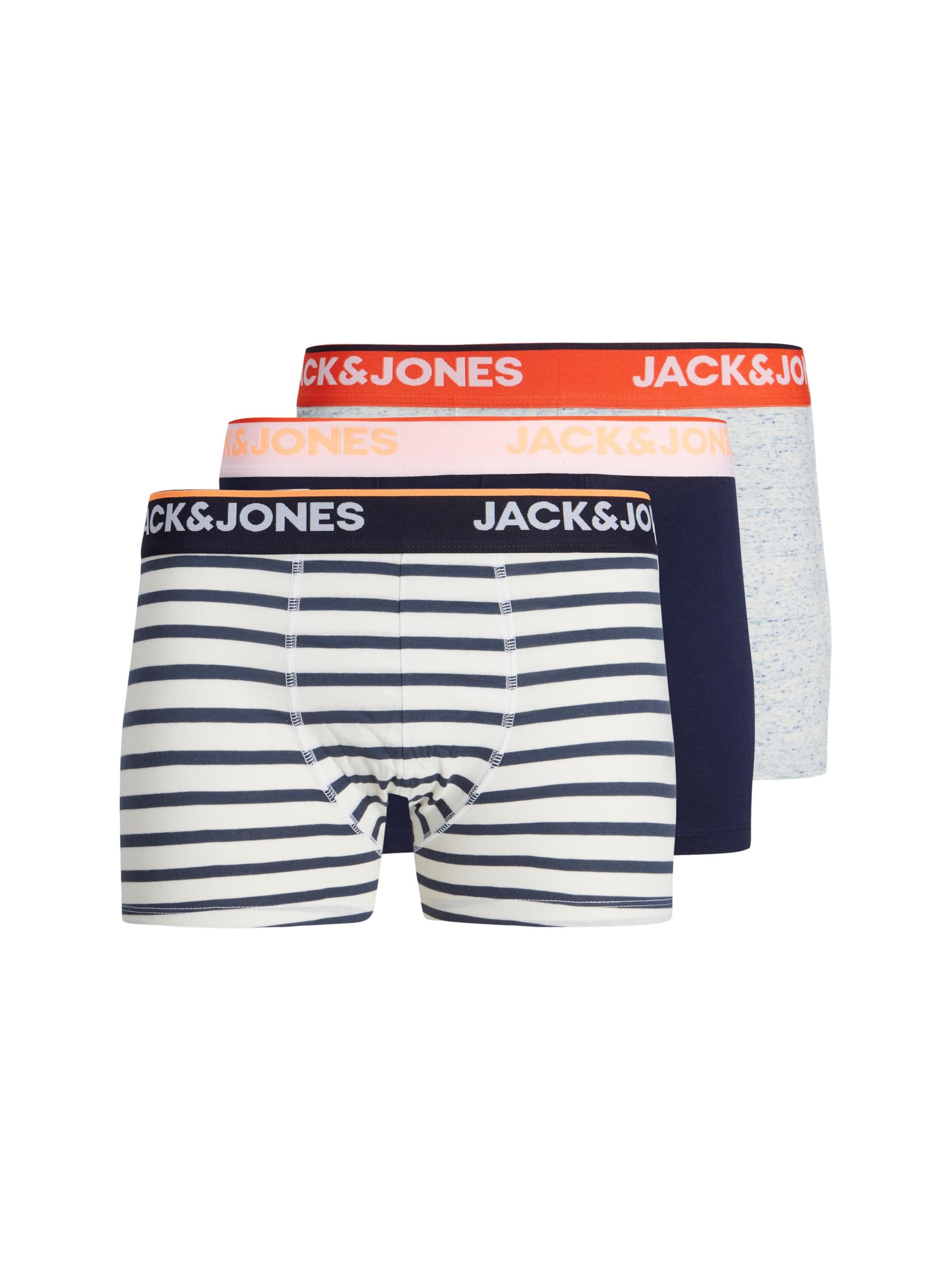 Boxeri 'Dave' de la JACK & JONES pe albastru: față