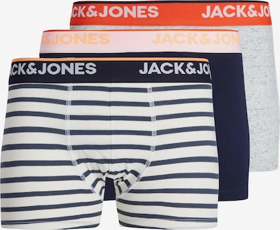JACK & JONES Boxershorts 'Dave' in navy / orange / koralle / offwhite, Produktansicht