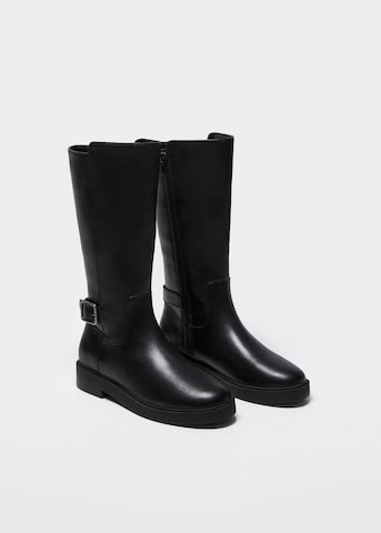 MANGO KIDS Boots in Black: front