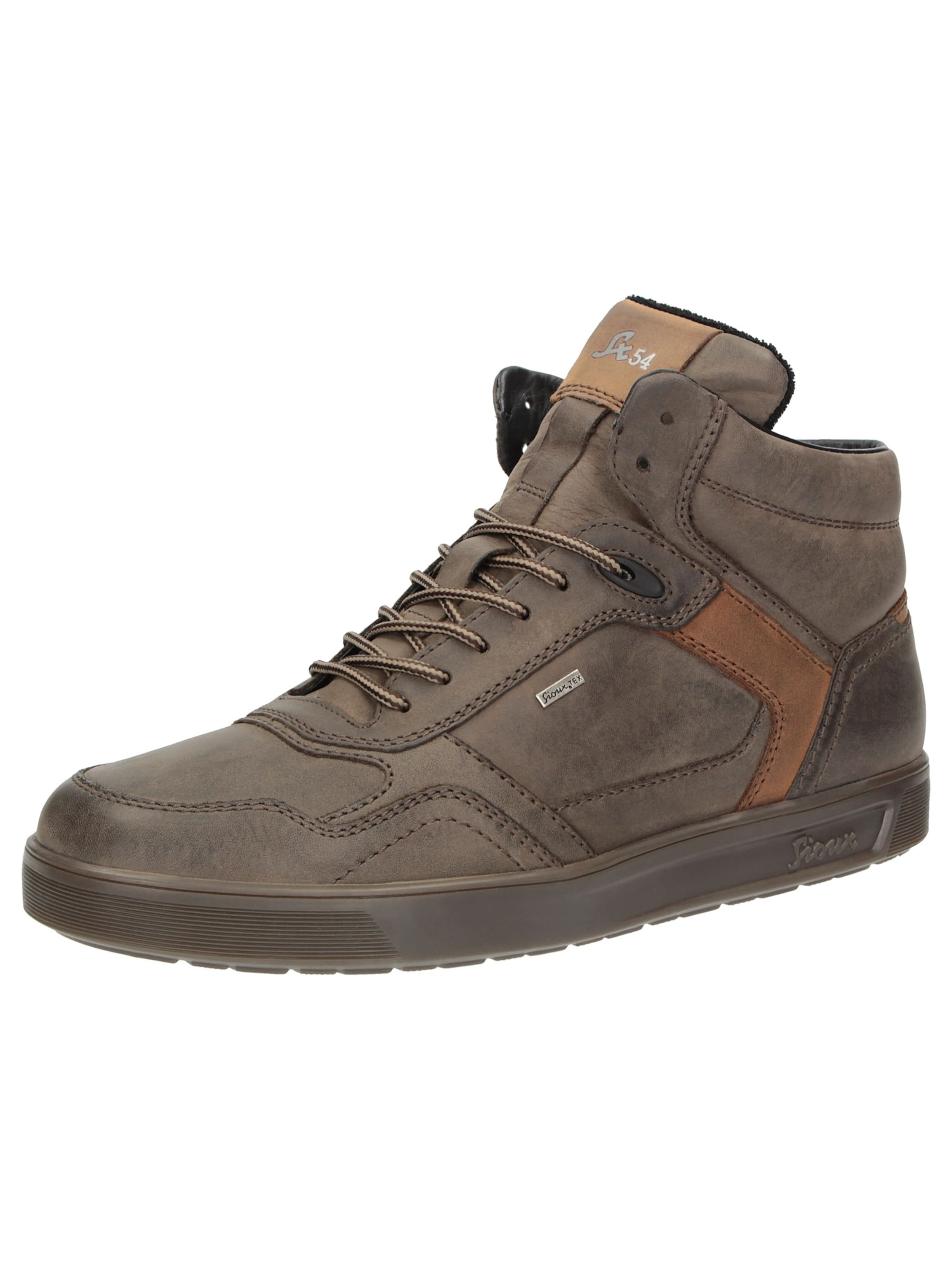 SIOUX Boots ' Tedroso-707-TEX ' in Bruin: voorkant