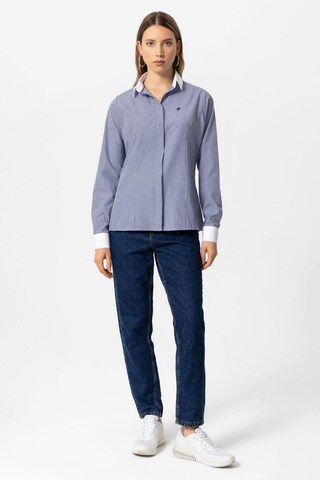 DENIM CULTURE Halenka 'MAJA' – modrá