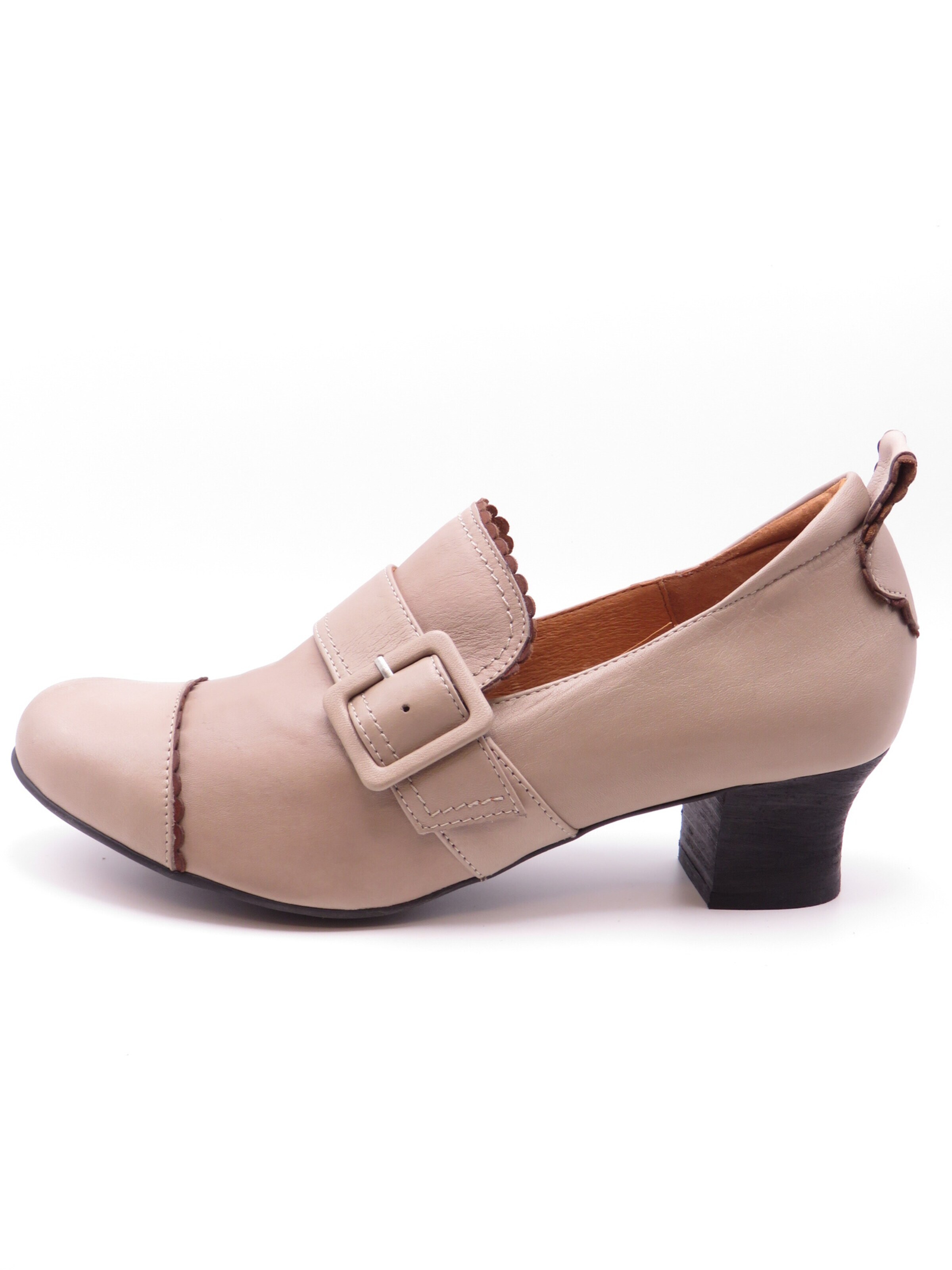 BRAKO Hochfrontpumps 'Minthy'‌‌‌‌ in Grau: Vorderseite