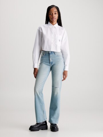 Calvin Klein Jeans Bootcut Jeans in Blauw